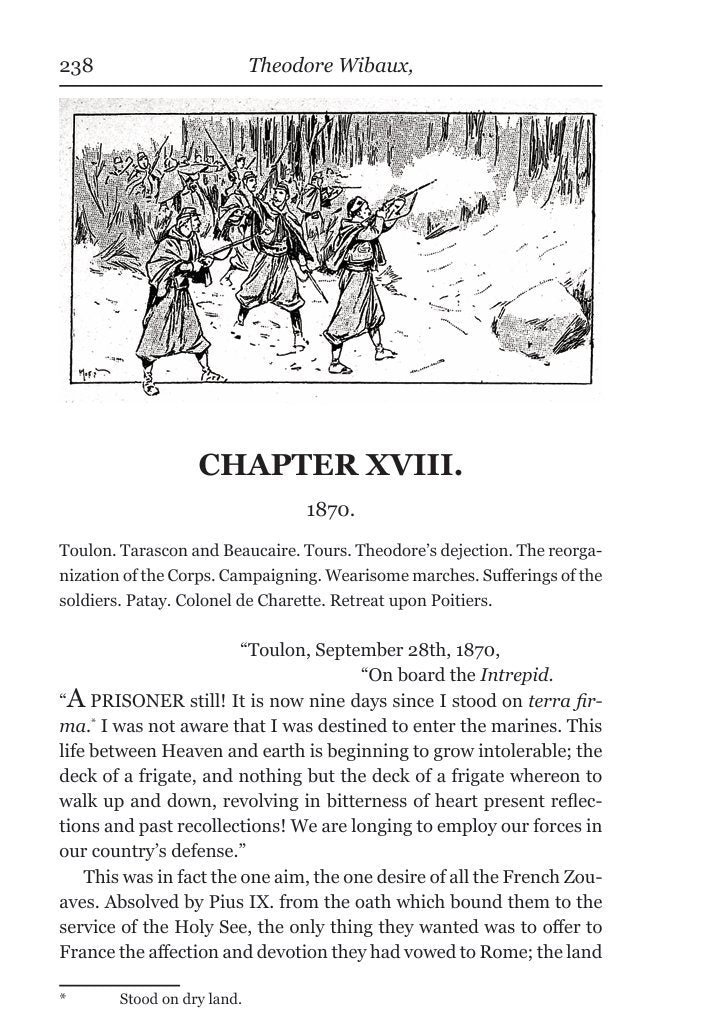 Theodore Wibaux: Pontifical Zouave and Jesuit Illustrated Edition