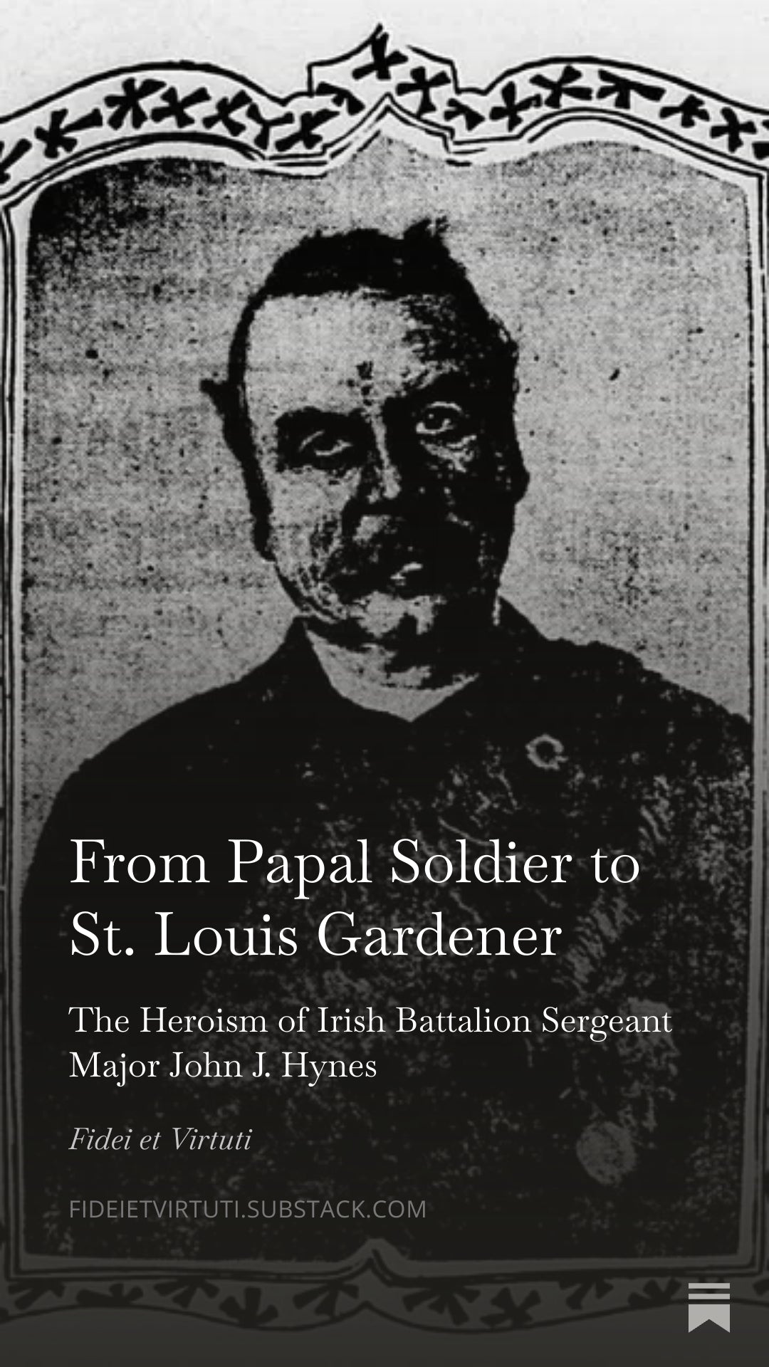 From Papal Soldier to St. Louis Gardener