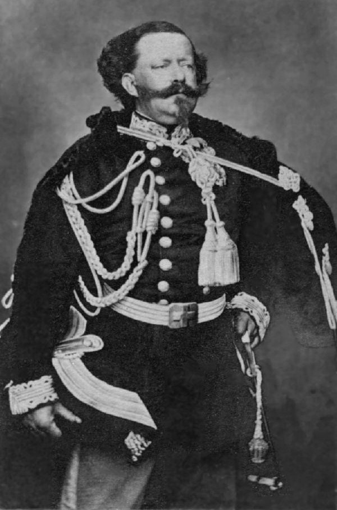Cavalry engagement during the 1859 war for Italian unification